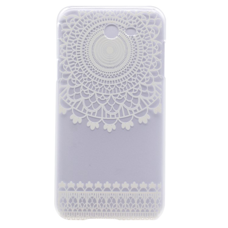Patterned Hard Back Case (Plastic) for Samsung Galaxy J7 (2017) - Mandala Style Pattern-1