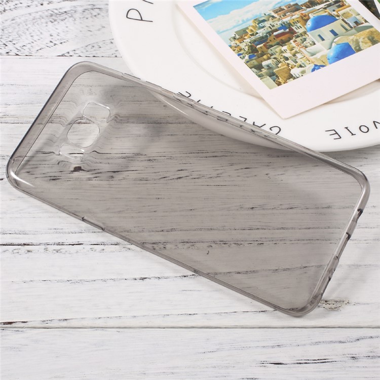 Clear TPU Protection Phone Case for Samsung Galaxy S8 Plus - Grey-3