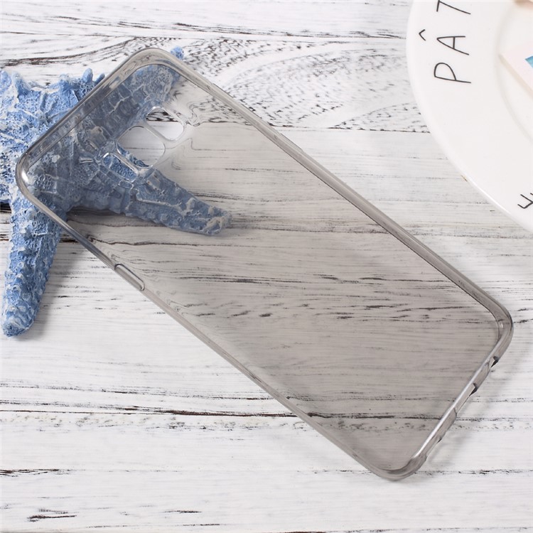 Clear TPU Protection Phone Case for Samsung Galaxy S8 Plus - Grey-4