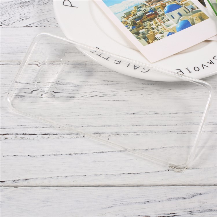 Clear Gel TPU Mobile Case for Samsung Galaxy S8 Plus - Transparent-4