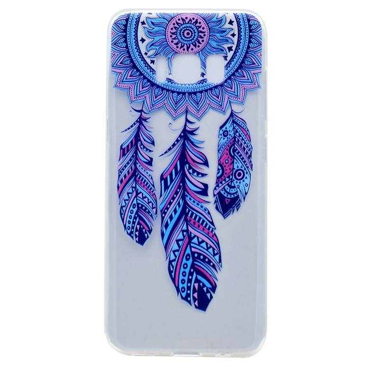 Patterned TPU Phone Case for Samsung Galaxy S8 Plus - Tribal Dreamcatcher-1