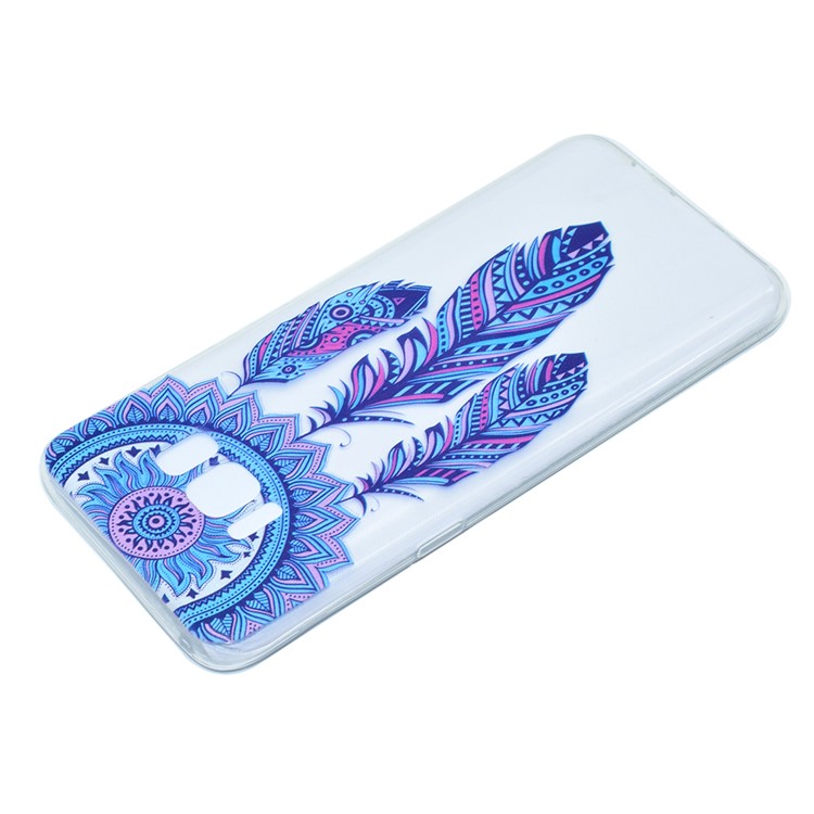 Patterned TPU Phone Case for Samsung Galaxy S8 Plus - Tribal Dreamcatcher-3