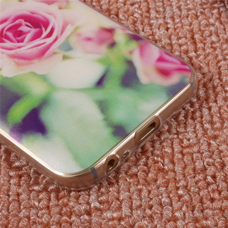 Ultra Thin Patterned TPU Protective Case for Samsung Galaxy A5 (2017) SM-A520F - Beautiful Roses-5