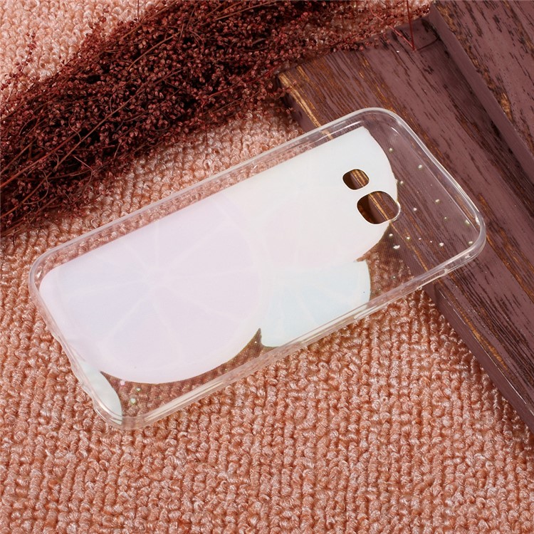 Ultra-thin Patterned Gel TPU Protective Case for Samsung Galaxy A5 (2017) SM-A520F - Lemon Pattern-4