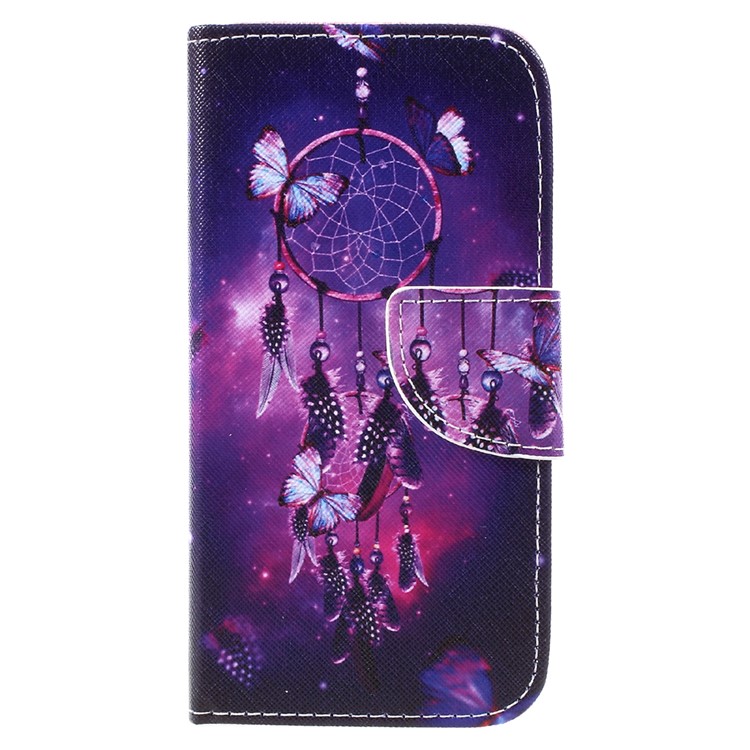 Pattern Printing Wallet Leather Stand Case for Samsung Galaxy A5 (2017) SM-A520F - Dream Catcher-1