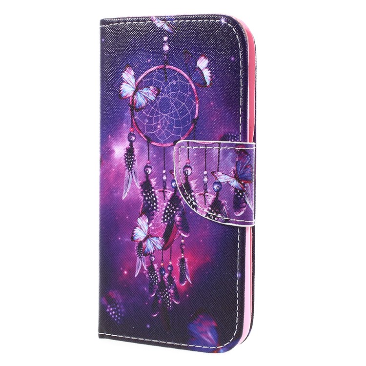 Pattern Printing Wallet Leather Stand Case for Samsung Galaxy A5 (2017) SM-A520F - Dream Catcher-2