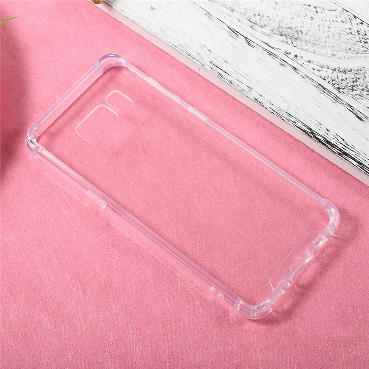 

Scratch-proof PC + Anti-yellowing Bayer 3695 TPU Mobile Shell for Samsung Galaxy S8 - Transparent
