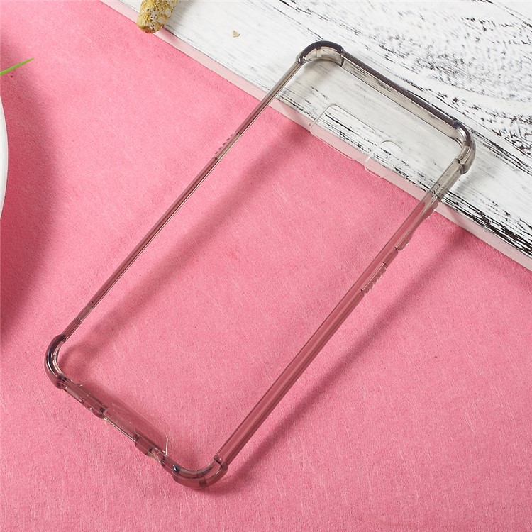 Scratch-proof PC + Anti-yellowing Bayer 3695 TPU Hybrid Cover for Samsung Galaxy S8 Plus - Grey-2
