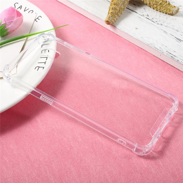Scratch-proof PC + Anti-yellowing Bayer 3695 TPU Hybrid Back Case for Samsung Galaxy S8 Plus - Transparent-2