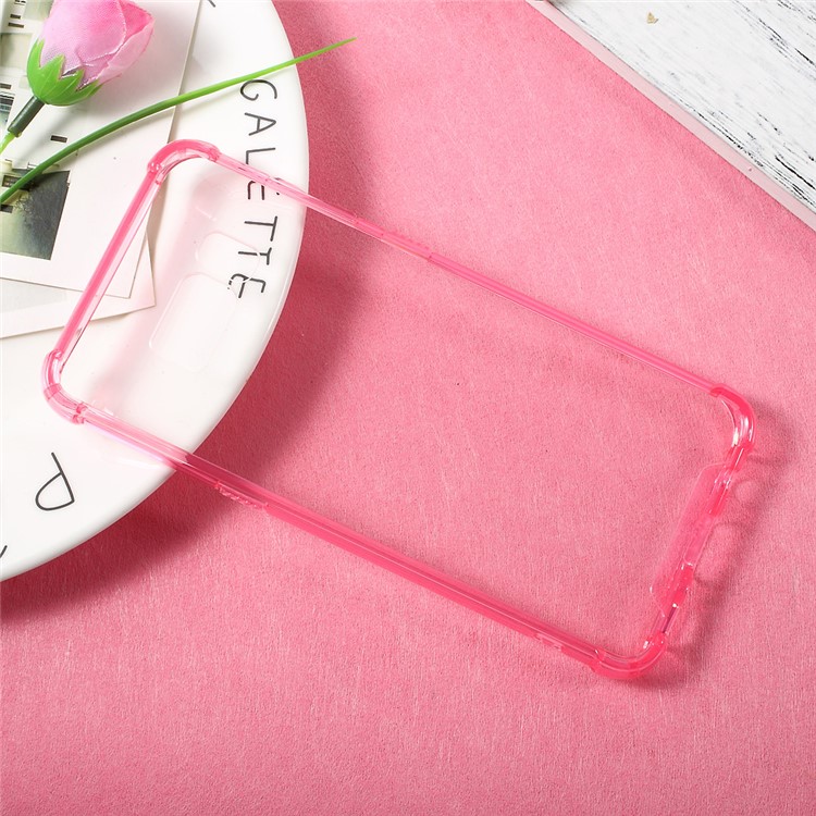 For Samsung Galaxy S8 Plus Hybrid Mobile Case (Scratch-proof PC + Anti-yellowing Bayer 3695 TPU) - Rose-3