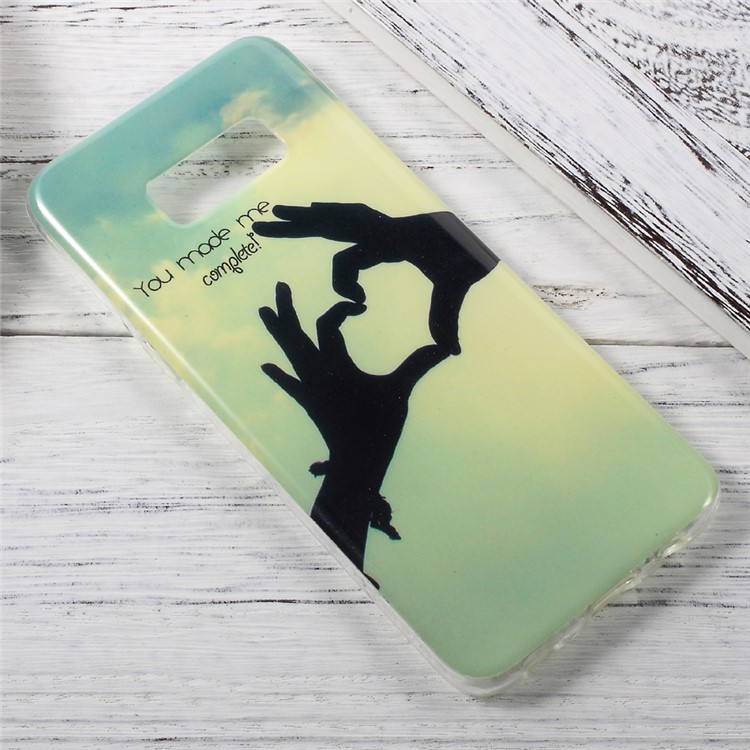 For Samsung Galaxy S8 Patterned IMD TPU Case Accessory - You Made Me Complete-2