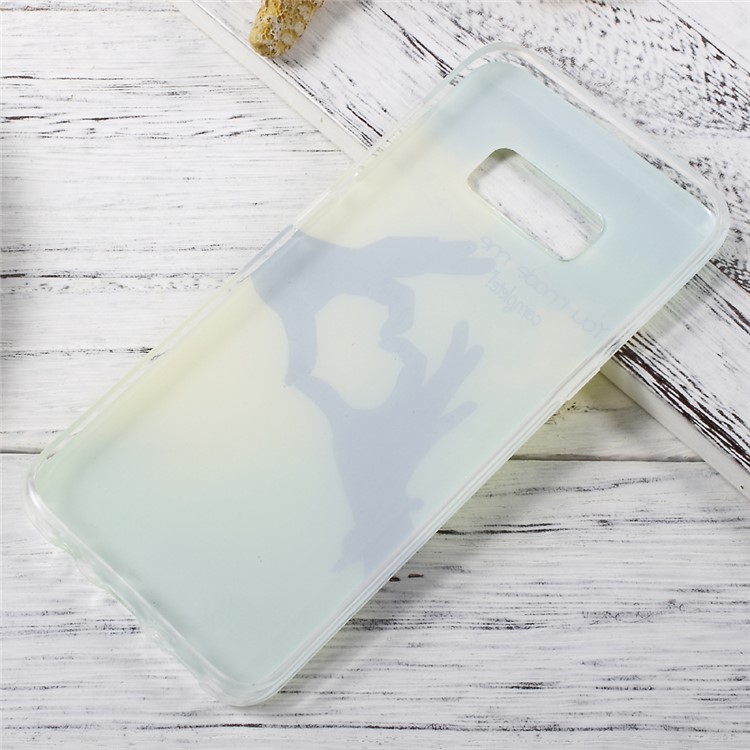 For Samsung Galaxy S8 Patterned IMD TPU Case Accessory - You Made Me Complete-4