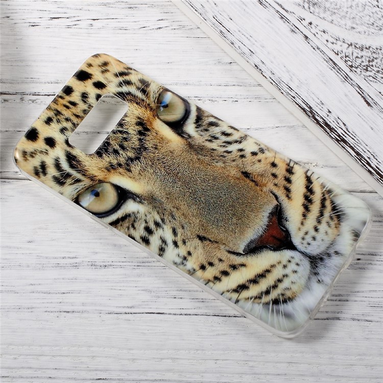 IMD Patterned TPU Cellphone Cover Case for Samsung Galaxy S8 - Leopard-2
