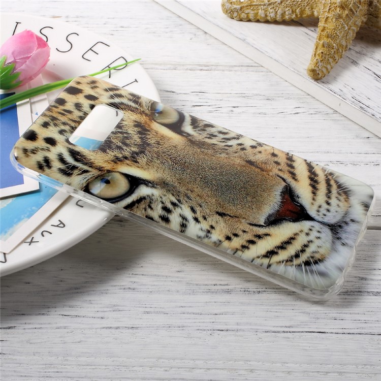 IMD Patterned TPU Cellphone Cover Case for Samsung Galaxy S8 - Leopard-3
