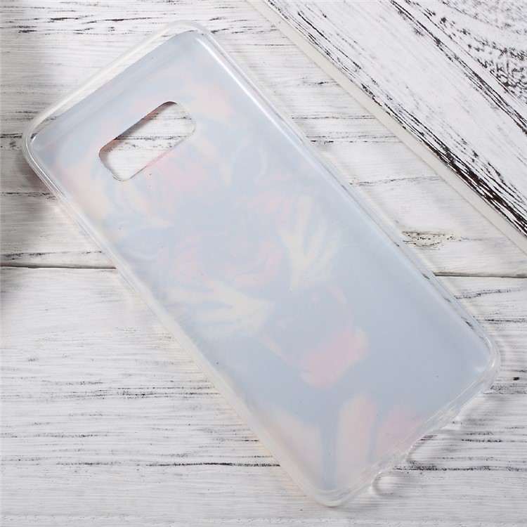 In-Mold Decoration IMD TPU Back Cover for Samsung Galaxy S8 - Roaring Tiger-4