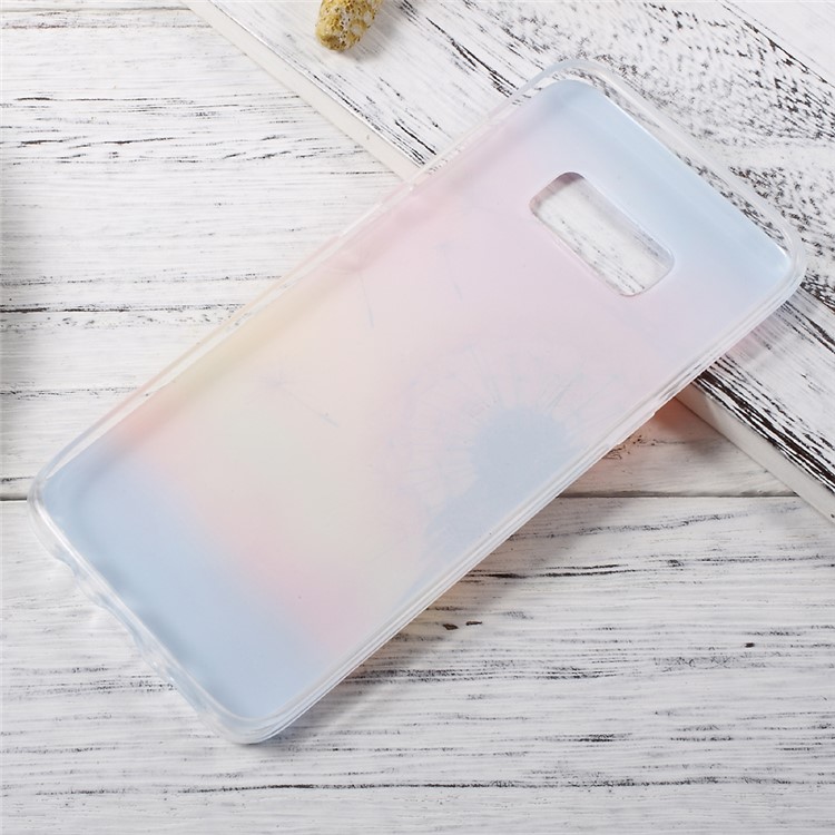Glossy IMD TPU Mobile Shell Case for Samsung Galaxy S8 - Dandelion-4
