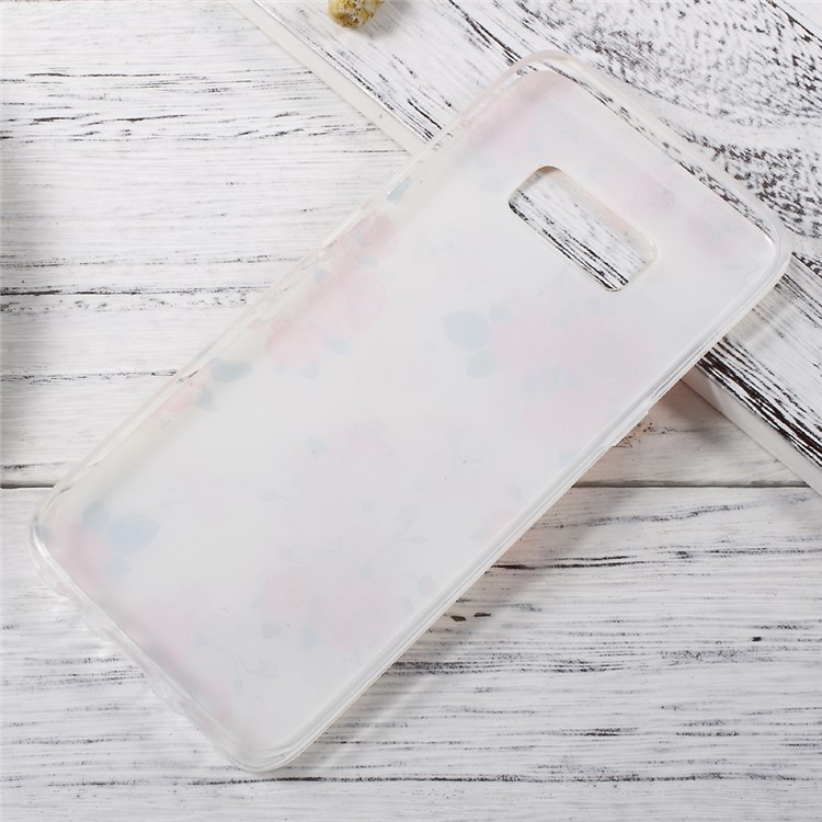 Patterned IMD TPU Skin Soft Case for Samsung Galaxy S8 - Blooming Roses-4