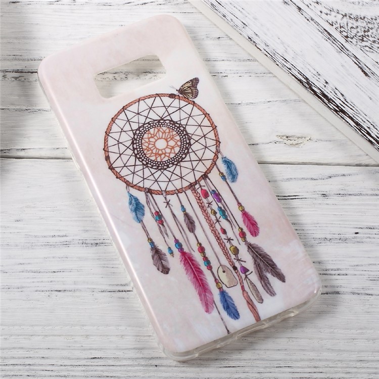 In-Mold Decoration IMD TPU Shell for Samsung Galaxy S8 - Dreamcatcher and Butterfly-2