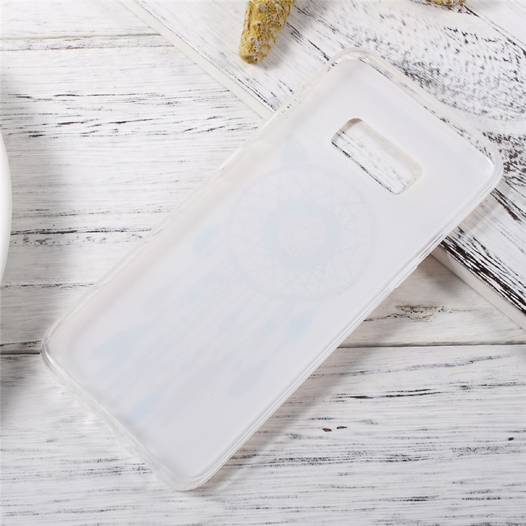 In-Mold Decoration IMD TPU Shell for Samsung Galaxy S8 - Dreamcatcher and Butterfly-4