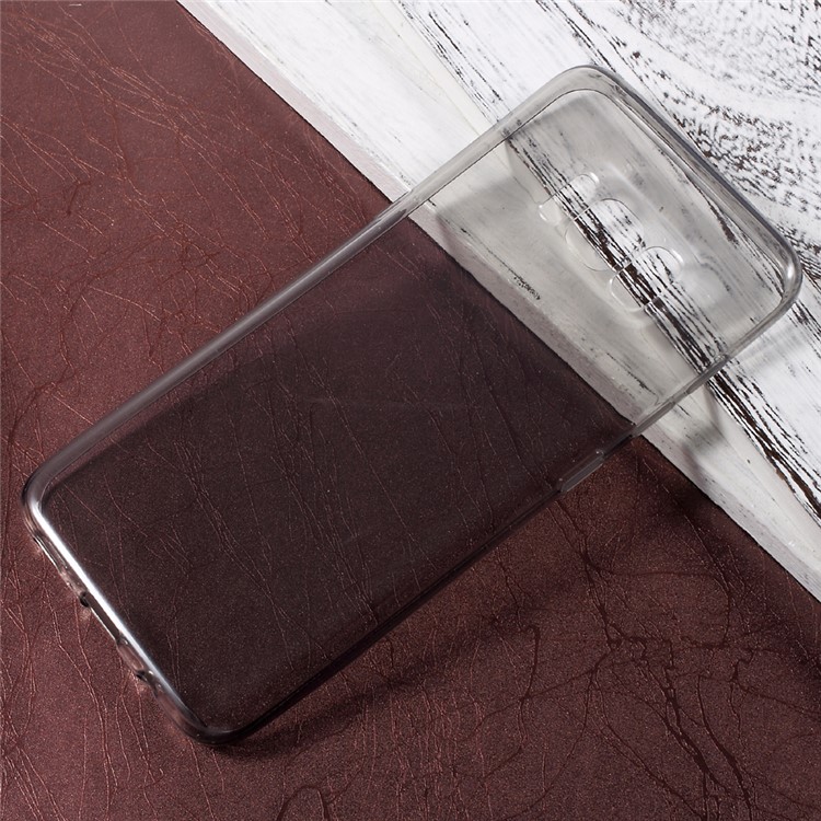 Clear TPU Protection Phone Case for Samsung Galaxy S8 - Grey-1