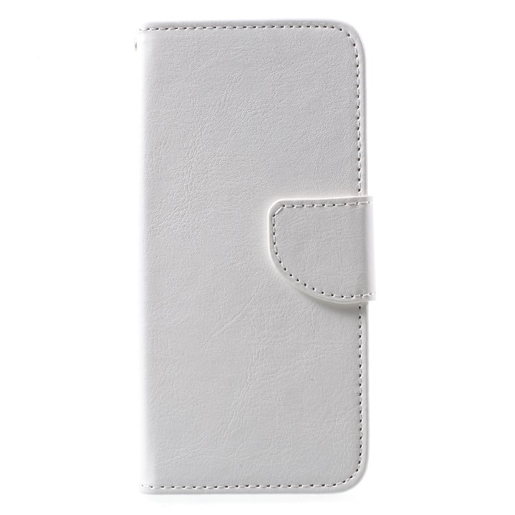 

Crazy Horse Wallet Leather Stand Cover for Samsung Galaxy S8 - White