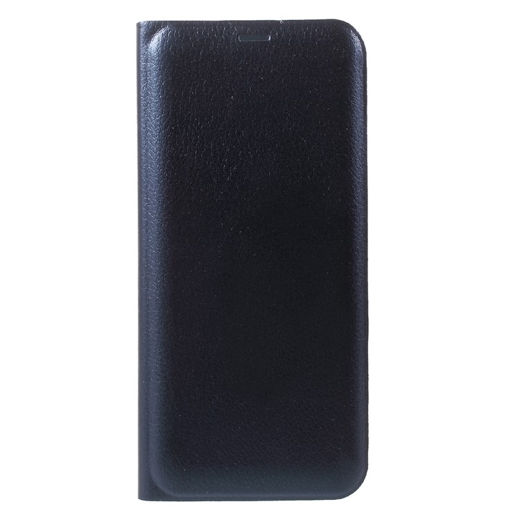 Card Holder Leather Mobile Phone Cover for Samsung Galaxy S8 Plus - Dark Blue-1