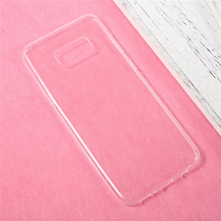 Ultra-thin TPU Case for Samsung Galaxy S8 Plus - Transparent-1