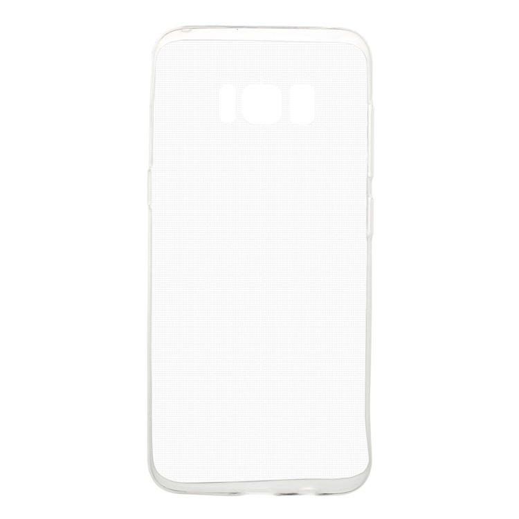 Ultra Thin Clear TPU Protective Phone Case Cover for Samsung Galaxy S8 - Transparent-1