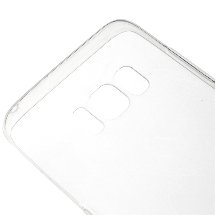 Ultra Thin Clear TPU Protective Phone Case Cover for Samsung Galaxy S8 - Transparent-2