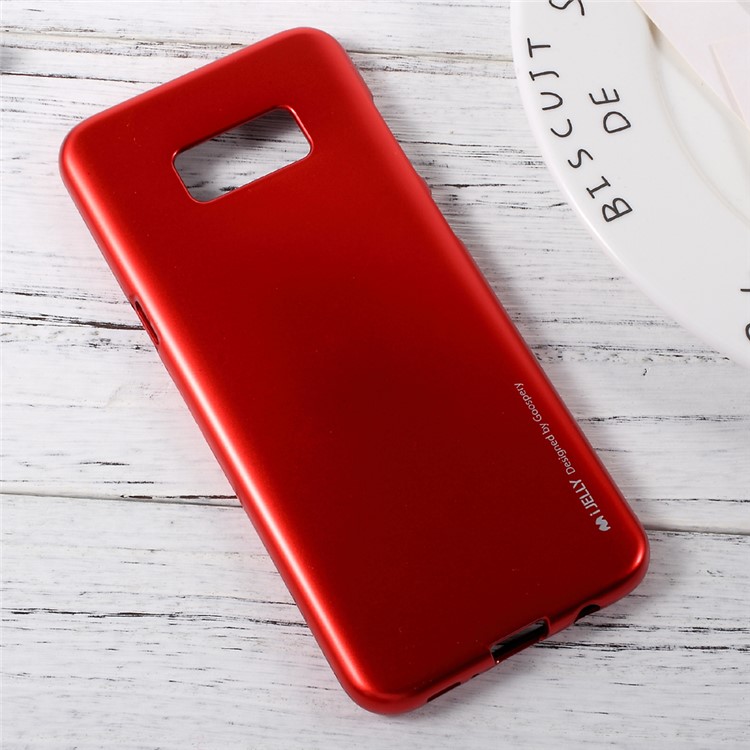 MERCURY GOOSPERY Metallic TPU Cell Phone Cover for Samsung Galaxy S8 Plus - Red-2