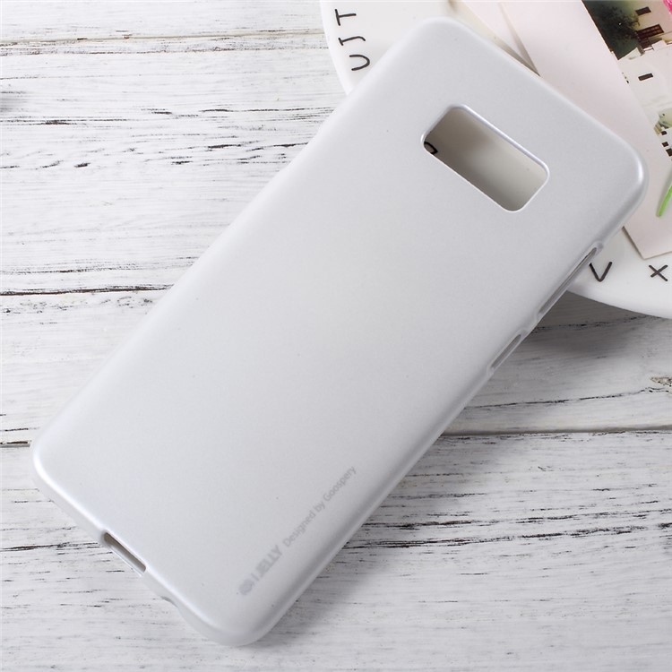 MERCURY GOOSPERY i JELLY Metallic TPU Phone Case for Samsung Galaxy S8 - White-1