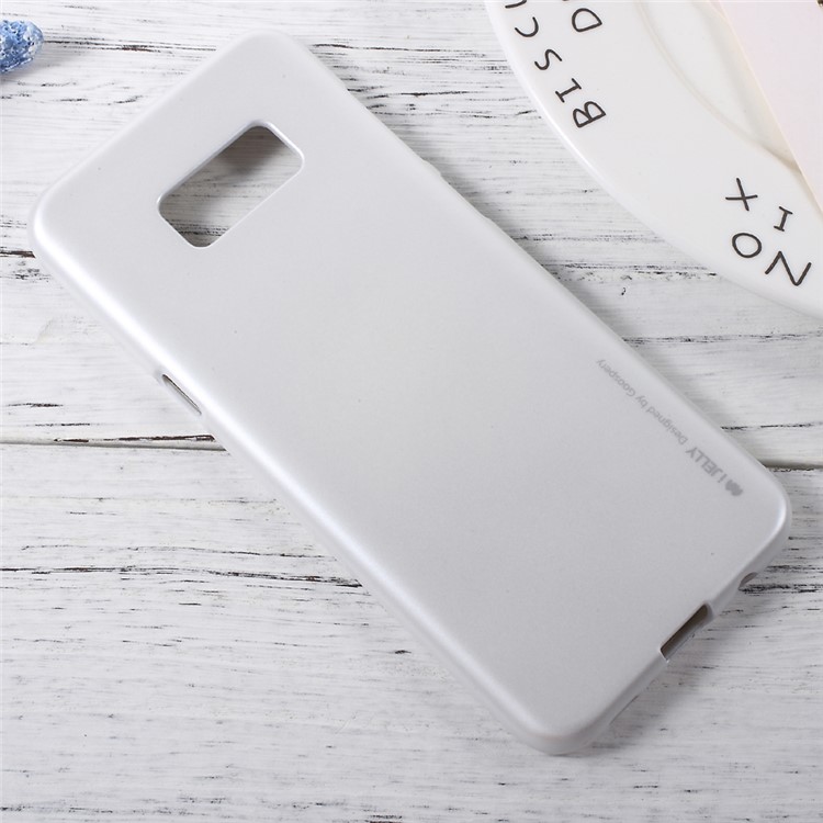 MERCURY GOOSPERY i JELLY Metallic TPU Phone Case for Samsung Galaxy S8 - White-2