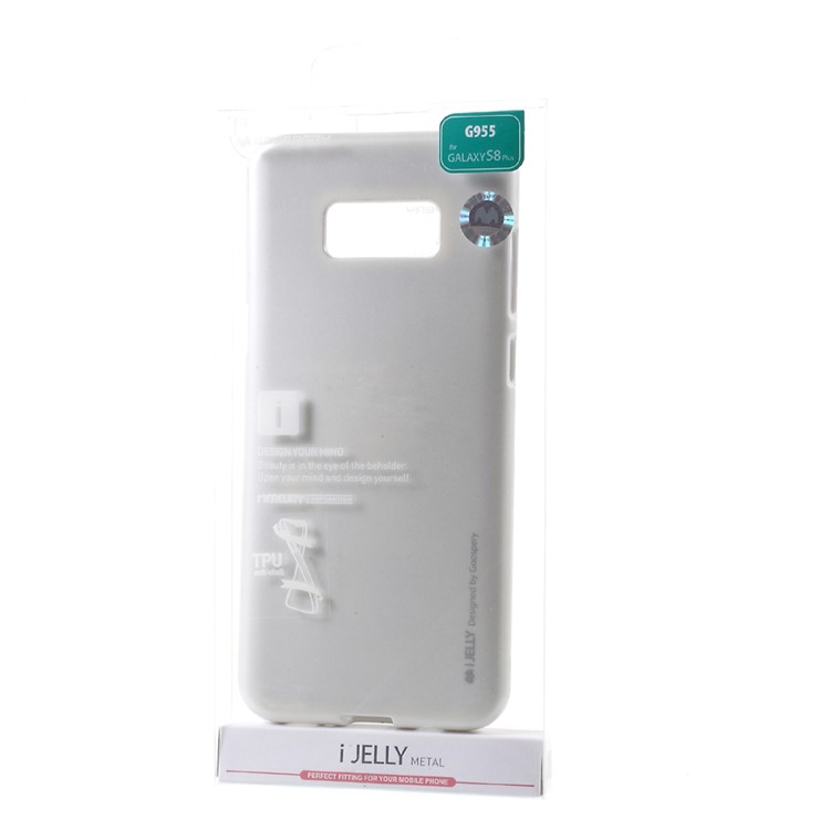 MERCURY GOOSPERY i JELLY Metallic TPU Phone Case for Samsung Galaxy S8 - White-4