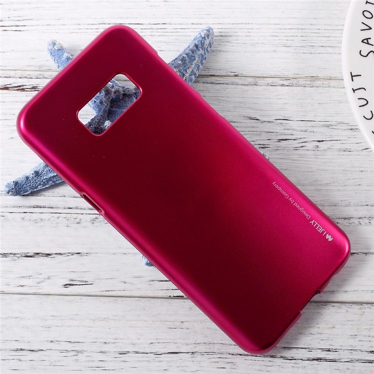 MERCURY GOOSPERY i JELLY Metallic TPU Skin Cover for Samsung Galaxy S8 - Rose-3