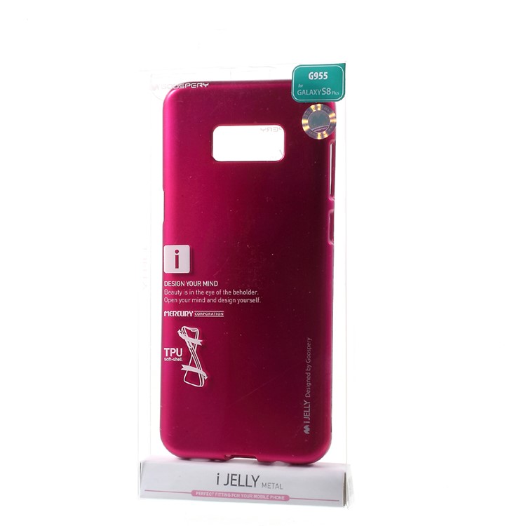 MERCURY GOOSPERY i JELLY Metallic TPU Skin Cover for Samsung Galaxy S8 - Rose-4