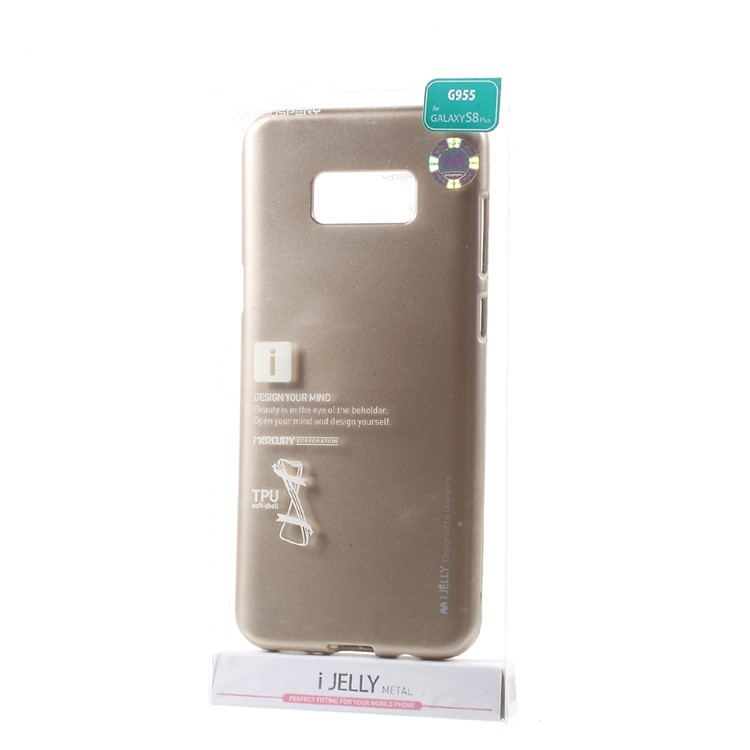 MERCURY GOOSPERY Metallic TPU Soft Back Case for Samsung Galaxy S8 - Gold-5