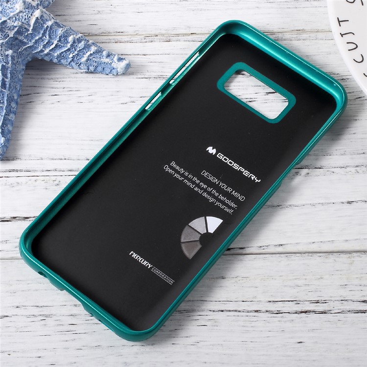 MERCURY GOOSPERY Metallic TPU Protection Case for Samsung Galaxy S8 - Green-4