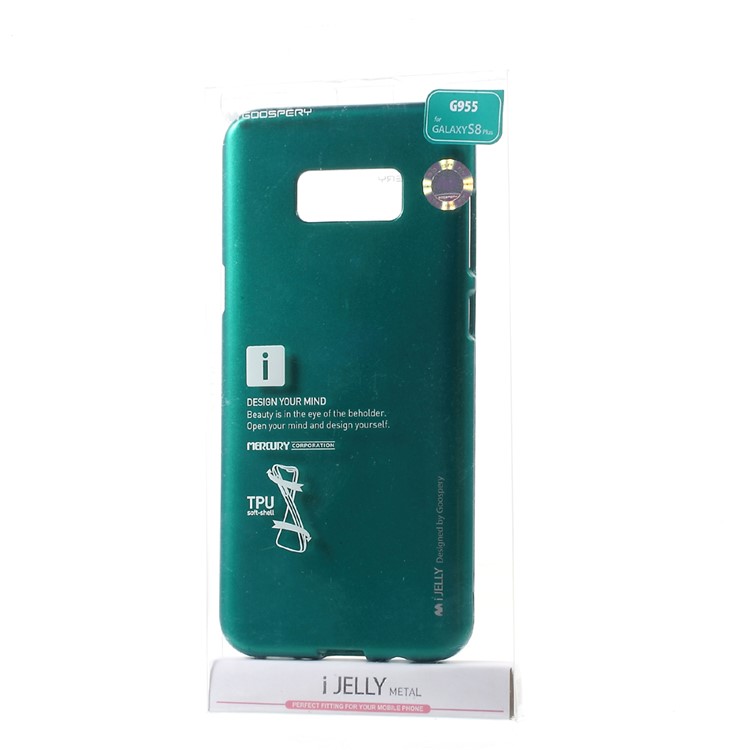 MERCURY GOOSPERY Metallic TPU Protection Case for Samsung Galaxy S8 - Green-5