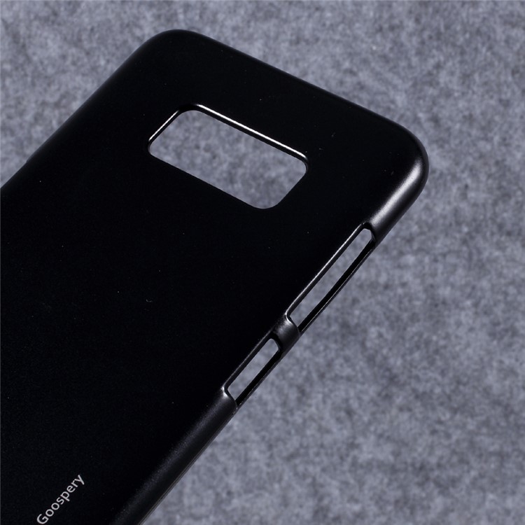 MERCURY GOOSPERY i JELLY Metallic TPU Case Accessory for Samsung Galaxy S8 - Black-4