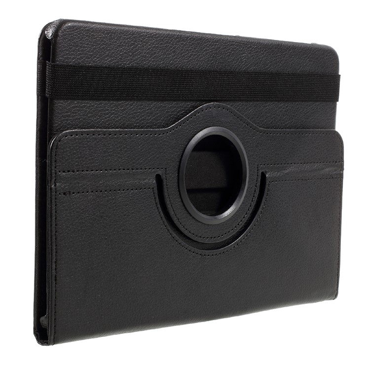 360 Degree Rotary Stand Flip Leather Case Cover for Samsung Galaxy Tab S3 9.7'' - Black-5