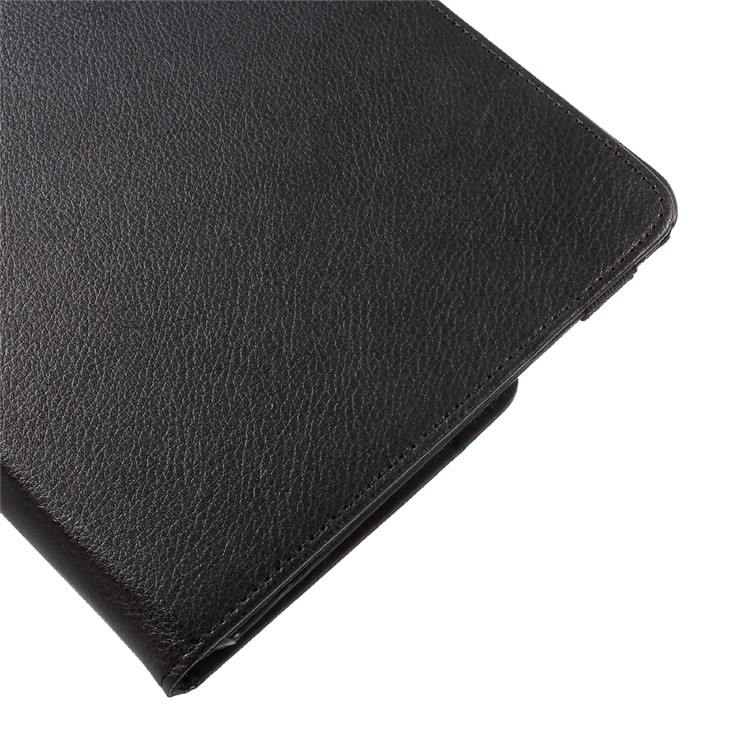 360 Degree Rotary Stand Flip Leather Case Cover for Samsung Galaxy Tab S3 9.7'' - Black-6