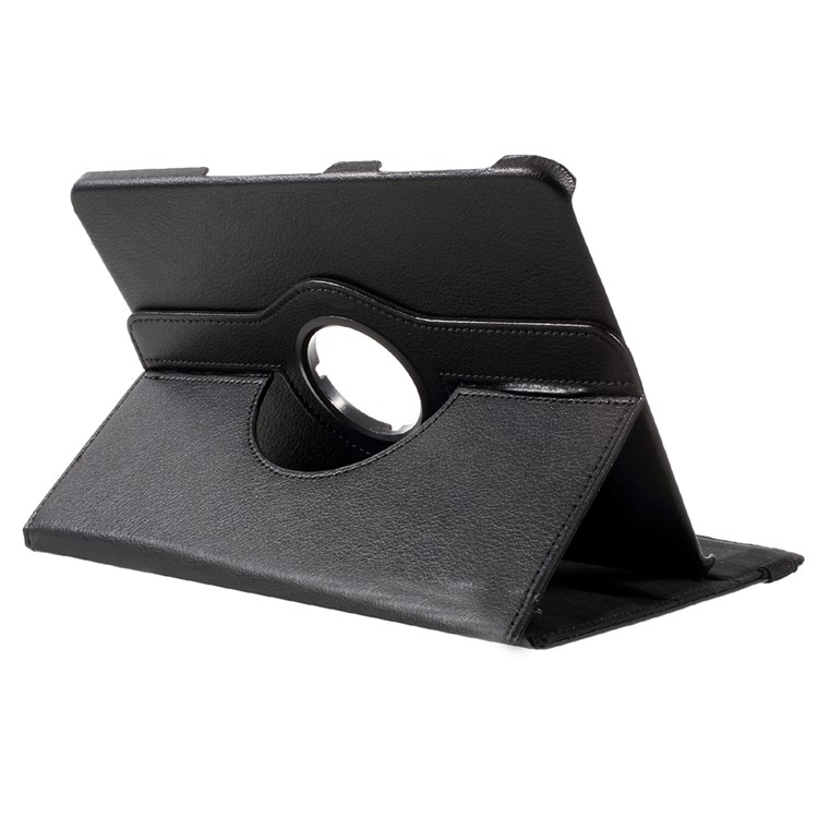 360 Degree Rotary Stand Flip Leather Case Cover for Samsung Galaxy Tab S3 9.7'' - Black-9