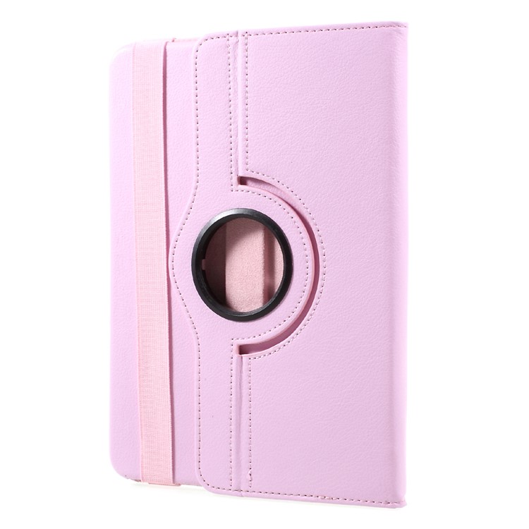 360 Degree Rotary Stand PU Leather Case Cover for Samsung Galaxy Tab S3 9.7'' - Pink-1
