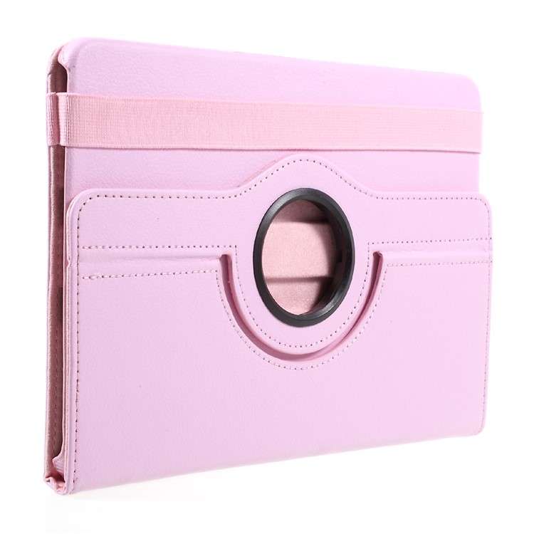 360 Degree Rotary Stand PU Leather Case Cover for Samsung Galaxy Tab S3 9.7'' - Pink-4