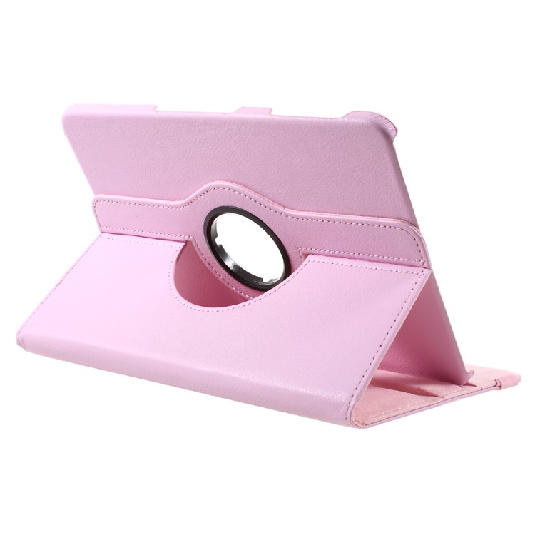 360 Degree Rotary Stand PU Leather Case Cover for Samsung Galaxy Tab S3 9.7'' - Pink-6