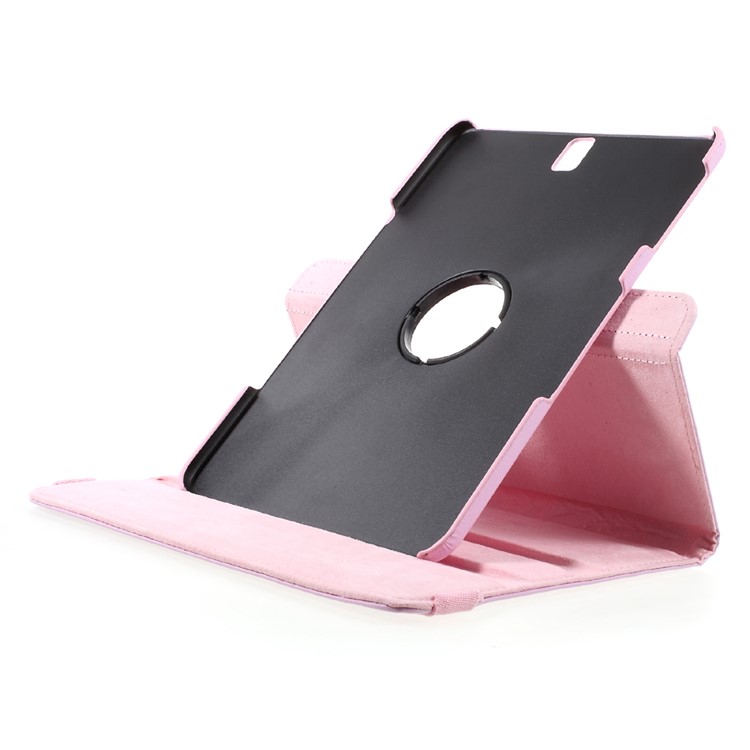 360 Degree Rotary Stand PU Leather Case Cover for Samsung Galaxy Tab S3 9.7'' - Pink-7