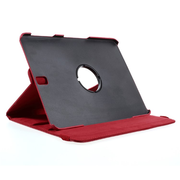 Flip Leather Case with Rotary Stand for Samsung Galaxy Tab S3 9.7'' - Red-5