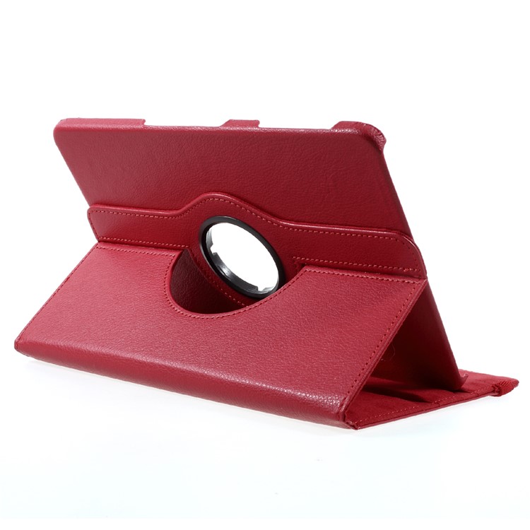 Flip Leather Case with Rotary Stand for Samsung Galaxy Tab S3 9.7'' - Red-6