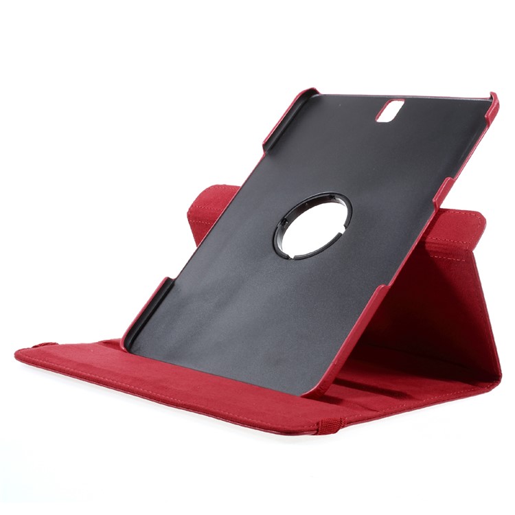 Flip Leather Case with Rotary Stand for Samsung Galaxy Tab S3 9.7'' - Red-7