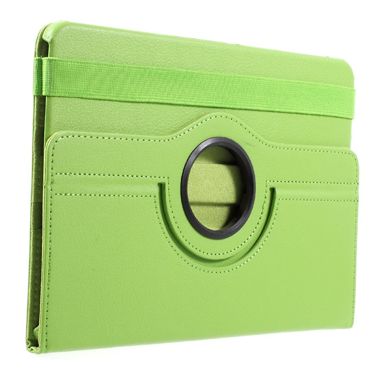 360 Degree Rotary Stand Leather Case Shell Cover for Samsung Galaxy Tab S3 9.7'' - Green-4